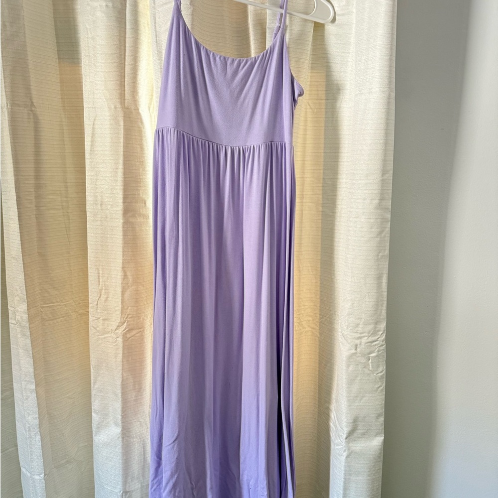 Lavender Midi Dress
